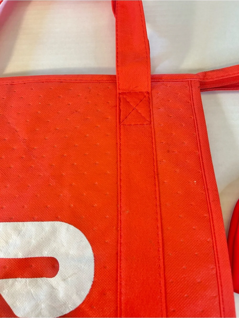 DoorDash Red Insulated Delivery Bag Thermal Tote Food Grocery Hot Cold